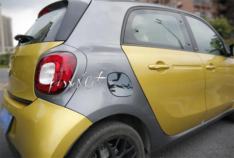 Крышка топливного бака для Smart Fortwo Forfour 2015 18 наклейки на автомобиль из нержавеющей