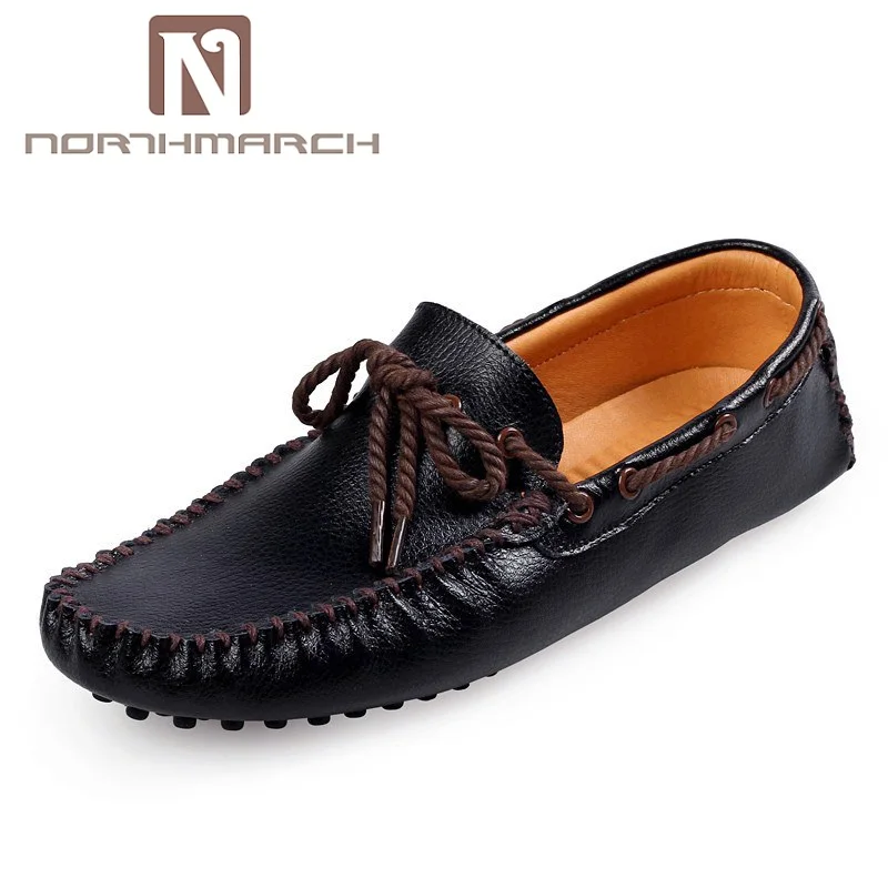 

NORTHMARCH Genuine Leather Men Shoes New Arrivals Casual Shoes Men Loafers Moccasins Comfortable Driving Shoes Mens Sepatu Pria