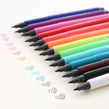 Новые волокна воды Рисование корейские канцелярские M 04031 плюс ручки художественные маркеры