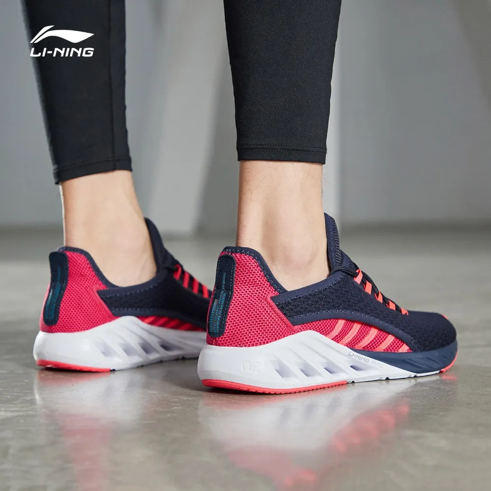Мужские кроссовки для бега Li Ning легкие дышащие с подкладом спортивная обувь ARHP017