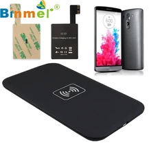 Binmer Qi Беспроводной Зарядное устройство для быстрой зарядки с покрытием+ приемник Стикеры Поддержка NFC для LG G3 LJJ1229 Прямая поставка