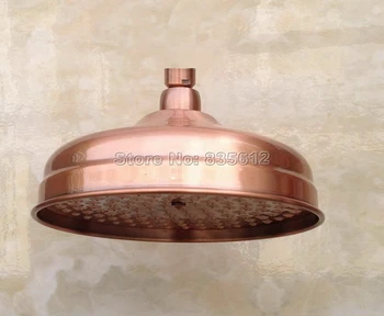 

8" inch Rainfall Round Antique Red Copper Bathroom Rain Shower Heads Wsh054