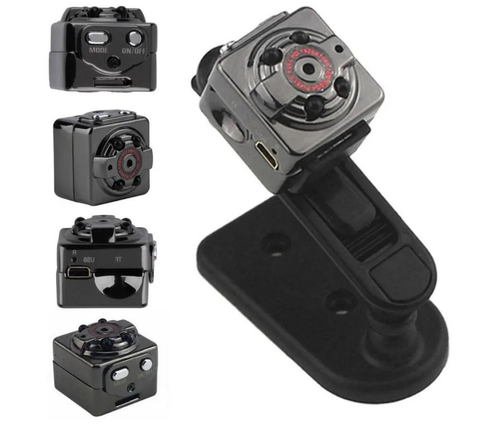 ЕС доставка SQ8 мини камера DV алюминий 1080 P Full HD 12.0MP видеокамера cmos DVR w/Диктофон