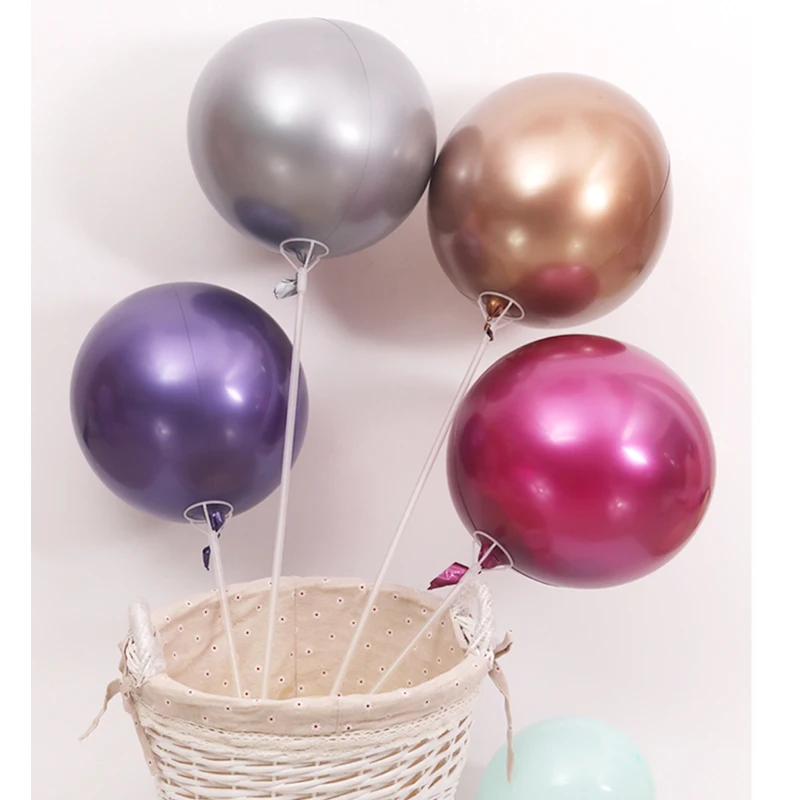 orbz foil 4d balloon round chrome balloon 18inch (7)