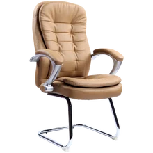 Бантик компьютерный стул PU офисный стул для босса кресло для дома Кабинета современный простой со спинкой стабильная утолщенная подушка