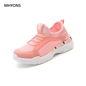 

MHYONS 2018 Children Shoes Spring Autumn Girls Boys Kids Mesh Sneakers Flat Baby Breathable Sport Shoes Girls Fashion Sneakers