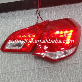 

FOR GM-BUICK 2010 TO 2013 Year Opel Astra LED Tail Lights Rear Lamps Red Color