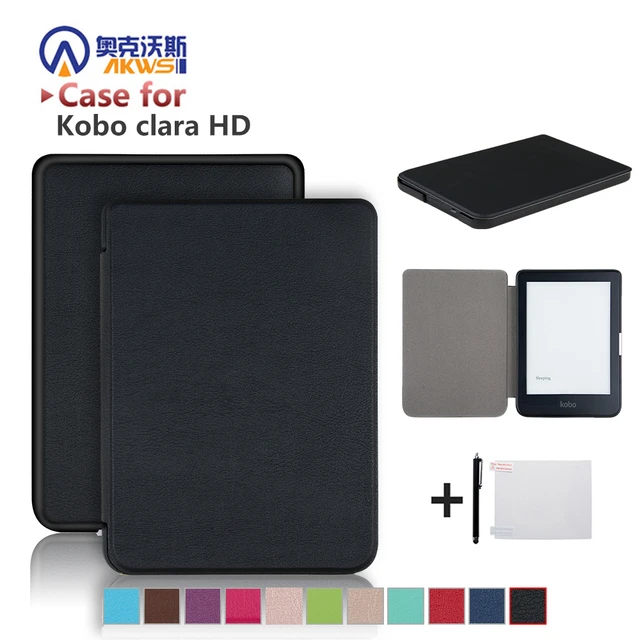 ETUI DE VEILLE LISEUSE KOBO CLARA 6' NOIR