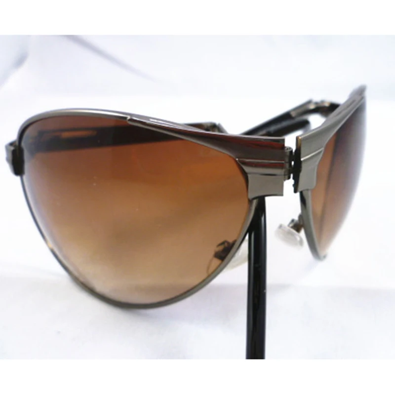 Бренд металлическая складная рукоятка поляризационные солнцезащитные очки для женщин с Чехол Для мужчин пистолет, защита от солнца, очки мужские очки Лето Gafas B2