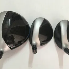 10 шт. M3 Golf полный набор M3 Golf набор M3 Гольф клуб Драйвер+ фарватер леса+ Утюги R/S Flex графит/стальной вал с крышкой головки
