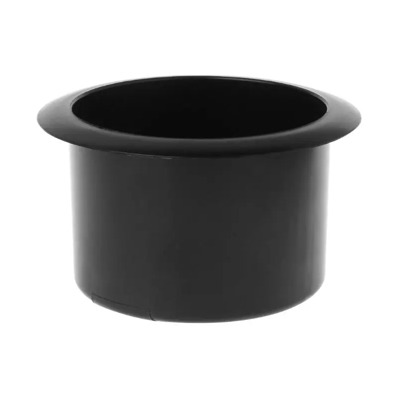 

Plastic Black Insert Cup Holder Drink Bottle Placing Rack For Car Marine Boat RV Truck Office Sofa