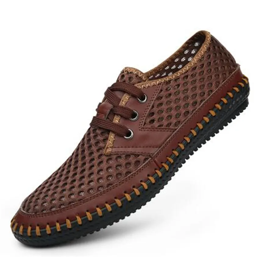 Men Sandals New 2017 Brand Genuine Leather Summer Men'S Sandals Casual Breathable Handmade Men Shoes Fashion Sandales Sandalias Men Sandals New 2017 Brand Genuine Leather Summer Men'S Sandals Casual Breathable Handmade Men Shoes Fashion Sandales Sandalias
