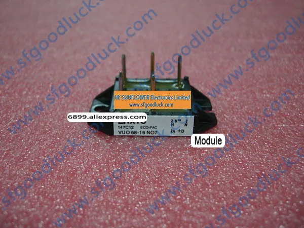 Standard Rectifier Module VUO68-16NO7 3~Rectifier Bridge 800V 70A ECO-PAC1 Weight:19g