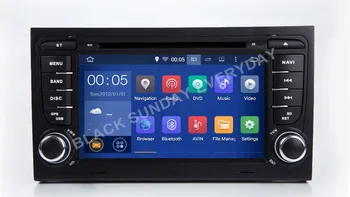 

Quad Core 1.6G 7 Inch Android 9.0.1 Car DVD Player Multimedia For Audi/A4/S4 2002-2008 CANBUS GPSNavigation OBD USB DVR FM Radio