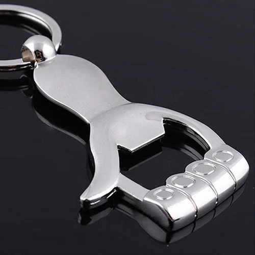 

Silver Color Thumb Up Hand Keychain Key Ring Beer Bottle Opener Wedding Gift Christmas Gift