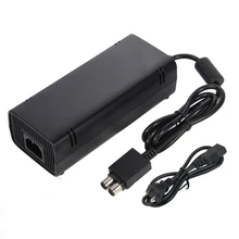 High quality US Plug 12V 135W AC Adapter Charger Power Supply Cord Cable For Xbox360 Xbox 360 Slim with DC cable
