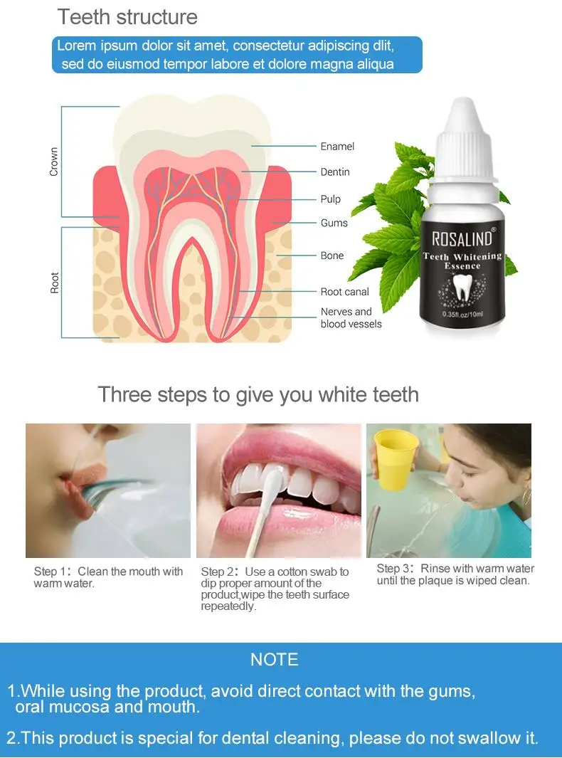 10 мл зубной материал отбеливание зубов эссенция гигиена полости рта Очищающая сыворотка отбеливание зубов инструменты белый гель Уход за