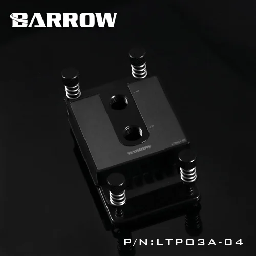 Barrow POM CPU waterblock 0 4MM microcutting micro waterway for AMD Ryzen AMD 1 2 3