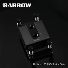 Barrow POM CPU waterblock 0 4MM microcutting micro waterway for AMD Ryzen AMD 1 2 3