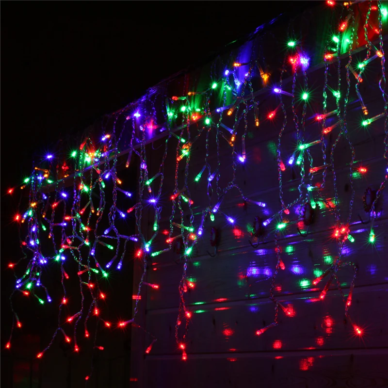 Us 21 67 41 Off 320 Led Window Curtain Icicle Fairy String Lights Twinkle Lights For Party Home Garden Bedroom Outdoor Indoor Wall Decorations In