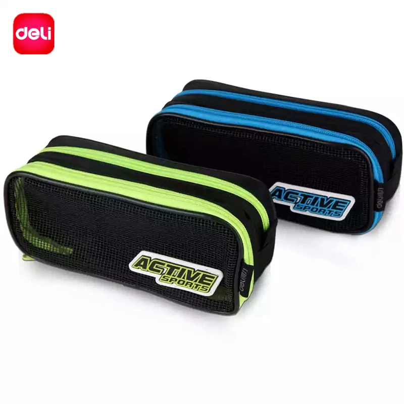 

Deli Large Capacity Pencil Cases School Chancery Stationary Store School Pencil Case For Girls Boys Office Supplies Pencil Box