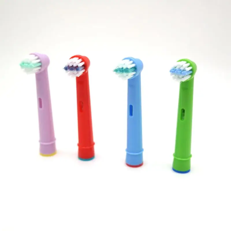Different size electric toothbrush heads for Oral B