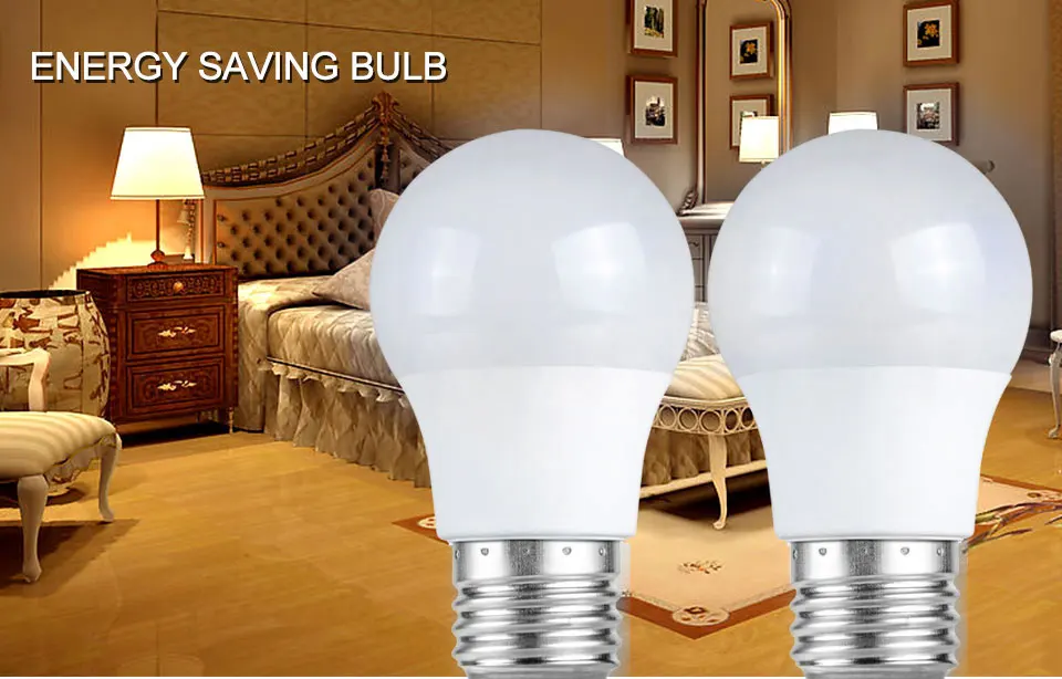 LED Bulb E27 110V 220V High Brightness Conventional LED light 5W 7W 9W 12W 15W 18W bedroom lamp Livingroom Lamps Nature White (1)