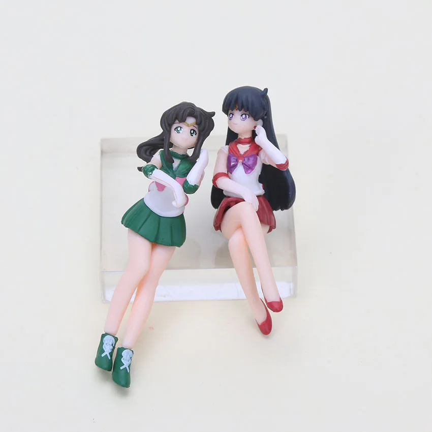 4 шт./лот Сейлор Мун чайная чашка украшения экшн фигурки Tsukino Usagi Уран Плутон