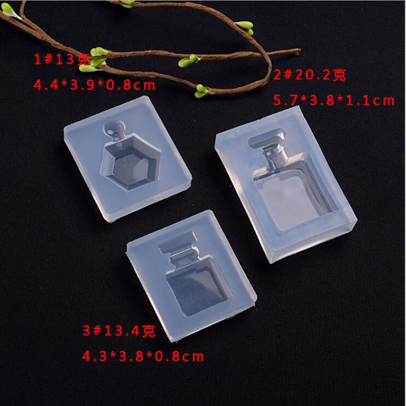 

Cake Tools perfume bottle silicone mold Decorating Cupcake topper chocolate Gumpaste fondant cake tool mould