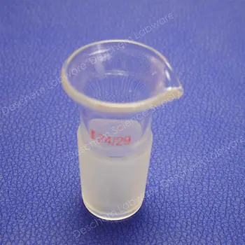 

24/29,Liquid Pour Adapter Matching Flask,Glass Ground Joint,Laboratory Glassware