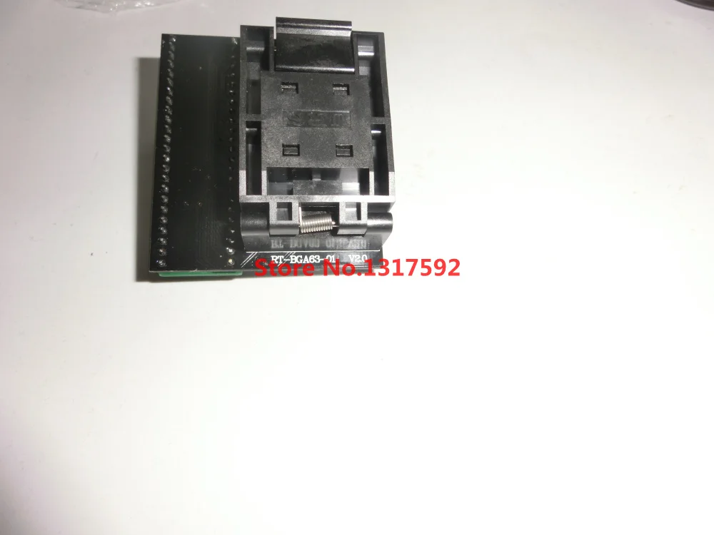 

BGA63 adapter for RT809H SOCKET RT-BGA63-01 0.8MM 9x11