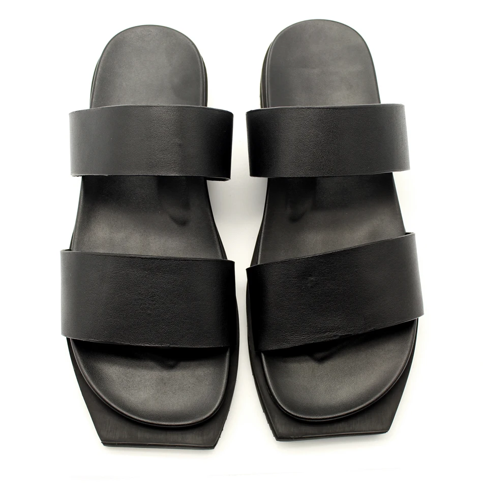 double strap sandals for men