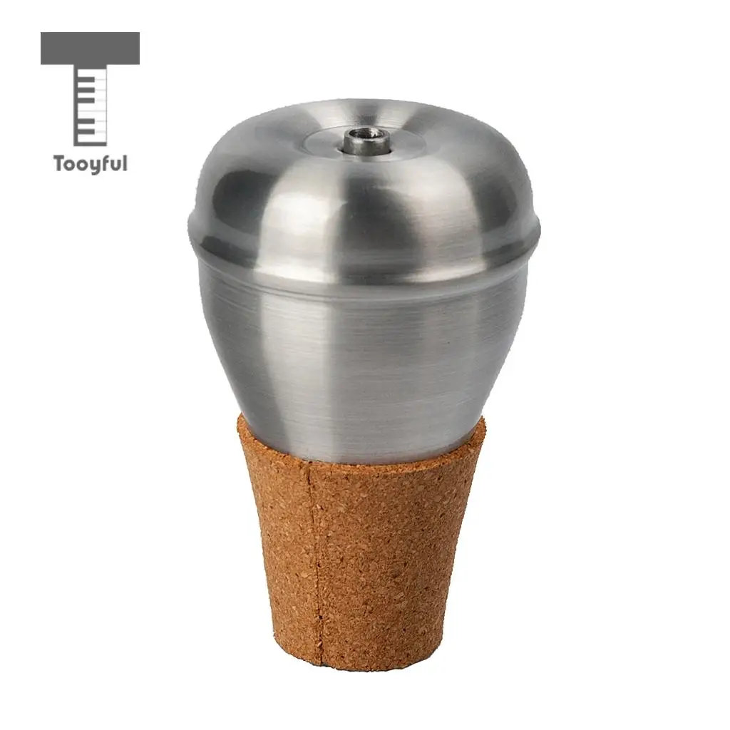Tooyful Metal Trumpet Practice Mute Silencer Sourdine for Trumpeters Beginners Silver