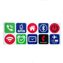 10 шт./партия) Новые NFC бирки 13,56 МГц RFID Ntag216 Смарт наклейки на этикетки карты для всех nfc-телефон на базе Android