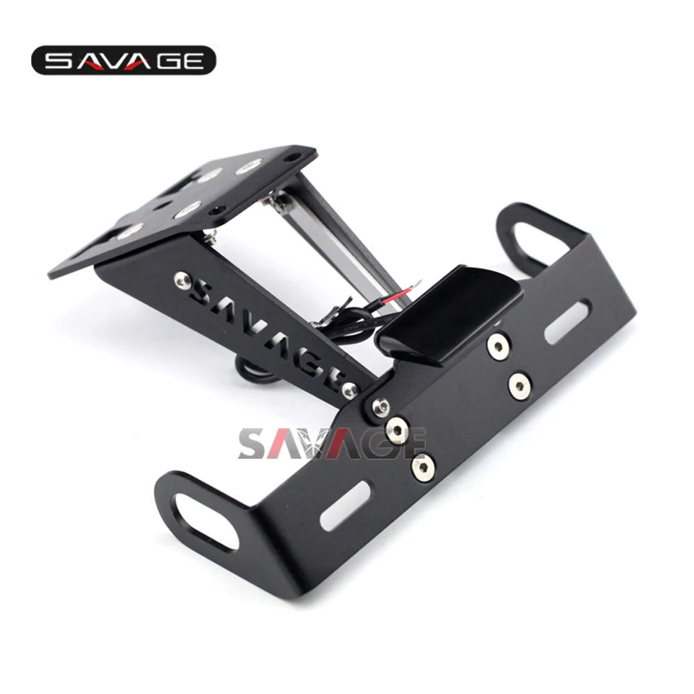 Para HONDA CBR650F CB650F 2014 2017 15 16 Motocicleta Fender Eliminator Cauda Tidy Registro de Suporte Da Placa De Licença LEVOU Luz