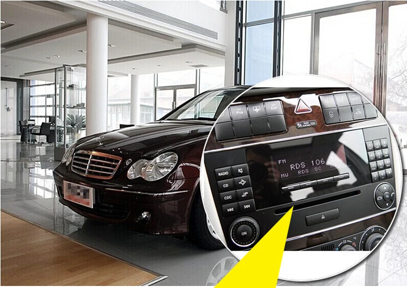 Clearance 7"Android 9.0 Car DVD for Mercedes Benz C Class W203 2004-2007 c200 C230 C240 C320 C350 CLK W209 2005 Sat Navi GPS Radio WiFi 2