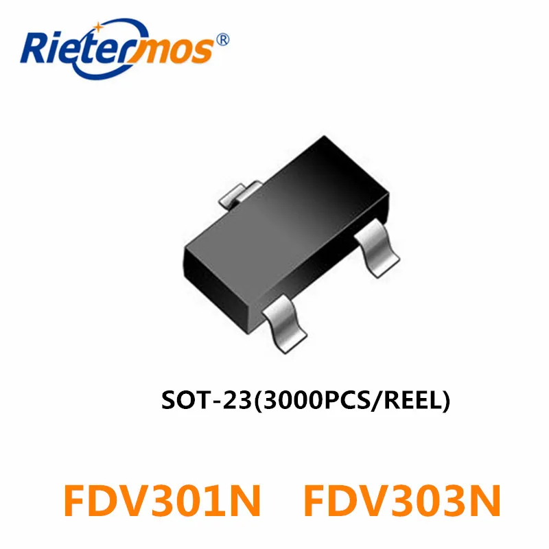 3000 шт./катушка FDV301N FDV301 301 FDV303N FDV303 303 SOT23 SOT-23 | Электроника