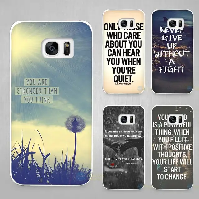 samsung s7 edge quote case samsung s7 edge quote case