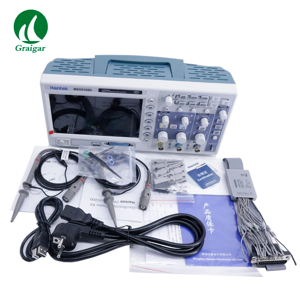 

MSO5102D Mixed Signal Digital Oscilloscope 100MHz 2 Channel 1GSa/s Oscilloscope 16CH Analyzer