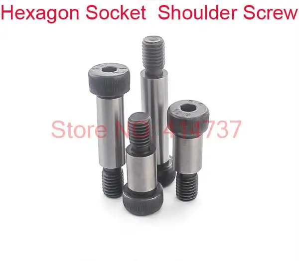 

10 Pieces 5/16-18 Threaded 3/8 x 1-1/4"  L 12.9 Grade Alloy Steel Hexagon Socket Head Shoulder Screw Bolt