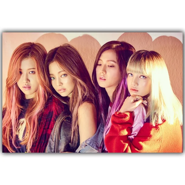 BLACKPINK Wall Art Wall Decor Silk Prints Art Poster Paintings for ...