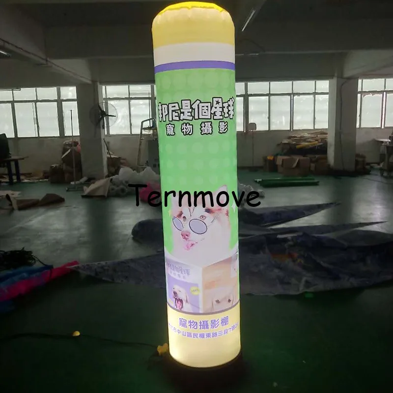 

2m/2.5m/3m Inflatable LED Tube Air Pillar Column for Party and Event Stage Lighting Decoration Advertising Promotion