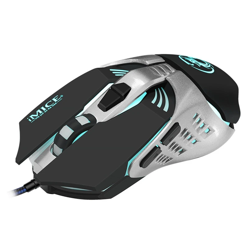 を Imice V5 USB 有線プログラミング機械 7 キーカラフルな呼吸光 