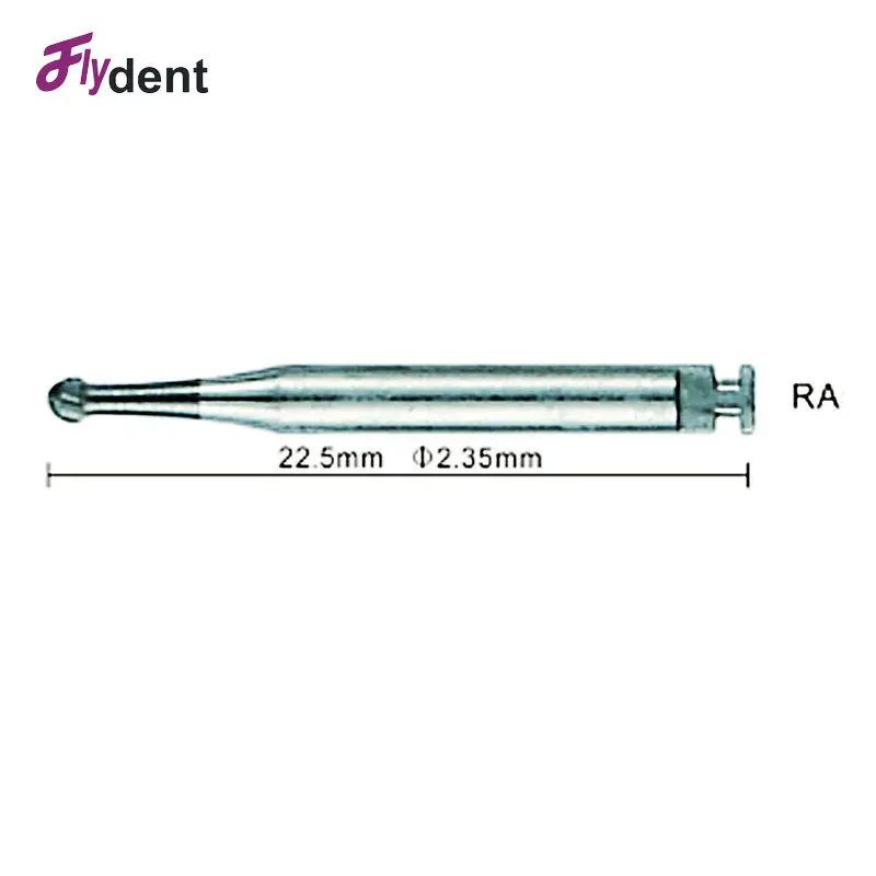 5 шт. Стоматологический Продукт RA круглый Бур Стоматологическая лаборатория низкая скорость карбида вольфрама боры RA Бур
