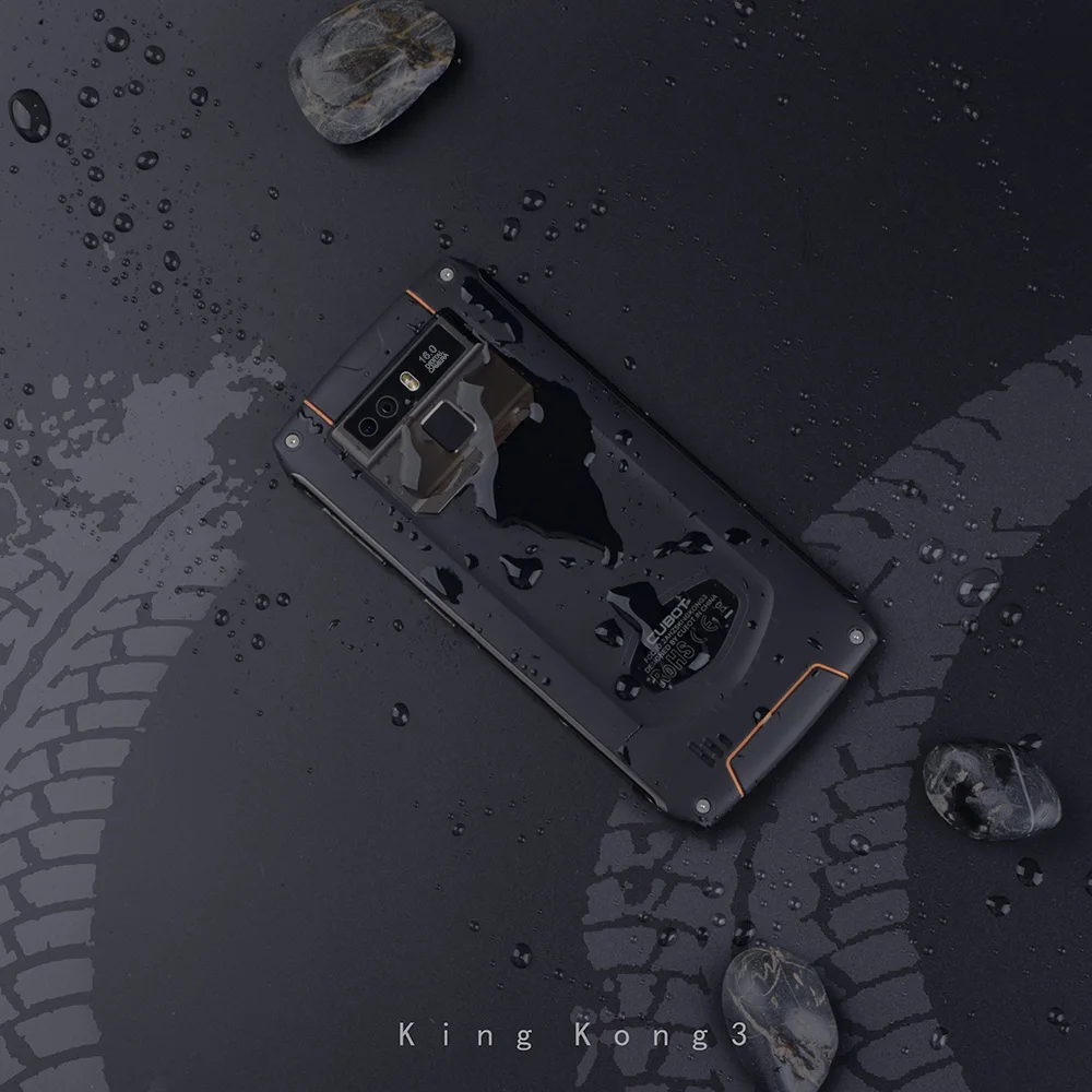 Cubot King Kong 3 IP68 impermeable teléfono resistente NFC 6000 mAh Batería grande Android 8,1 4 GB + 64 GB tipo-C de carga rápida MT6763T Octa core Cubot King Kong 3 IP68 impermeable teléfono resistente NFC 6000 mAh Batería grande Android 8,1 4 GB + 64 GB tipo-C de carga rápida MT6763T Octa core