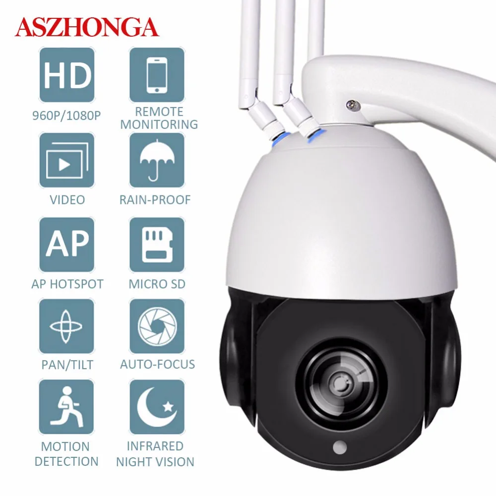 3G 4G 1080P WIFI IP CCTV Security Camera Outdoor Wireless PTZ Speed Dome Surveillance IP Camera 22X