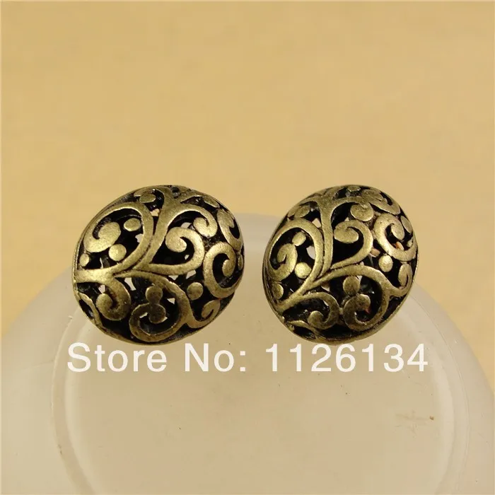 A2888 Wholesale Vintage Bronze Beads Fit Jewelry Making Alloy Hollow