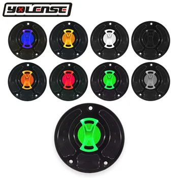 

Motorcycle CNC Fuel Tank Cap Gas Oil Tank Cover Petrol Cover For KAWASAKI VERSYS 650 KLE650 VERSYS 1000 KLZ1000 ZX-14R ZZR1400