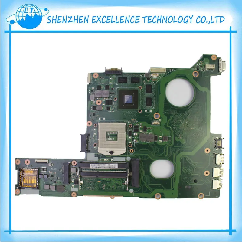 Original for ASUS N46VB motherboard DDR3 Non-integrated fully test ok before shipping asus g31 motherboard g31tlm g31tlm2 fully integrated g31tm v1 0 lot