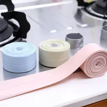 Кухонная водостойкая лента для кухни и ванной комнаты, анти-плесень, влагостойкая лента, угловая линия, дверь и окно, водонепроницаемое уплотнение